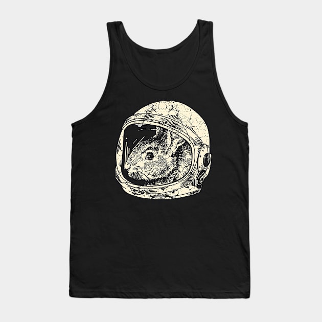 Rabbit Astronaut Tank Top by Mila46